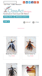 Mobile Screenshot of classactdesigns.com